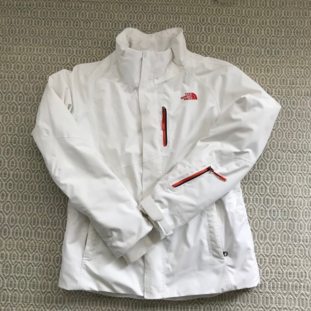 White North Face Ski Jacket
